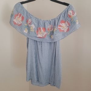 Off the shoulder top